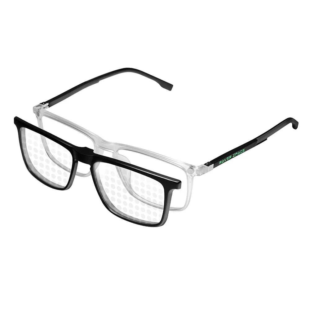 NoirPhase Diffraction Festival Sunglasses - Rave Eyewear – RAVER