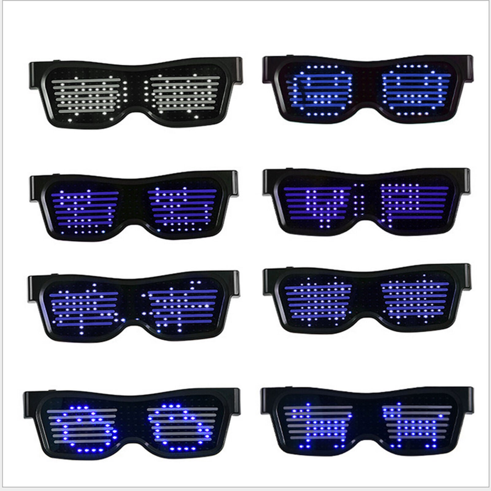 App Control LED Glasses