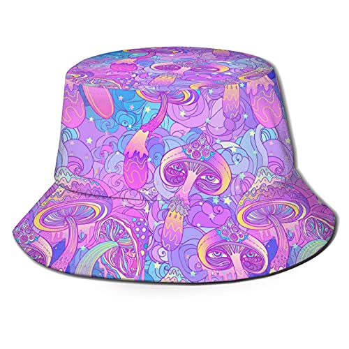 Psychedelic Rave Fisherman Cap