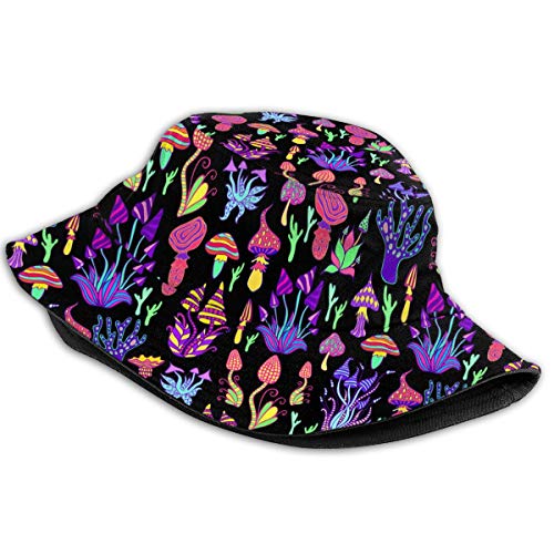 Psychedelic Rave Fisherman Cap