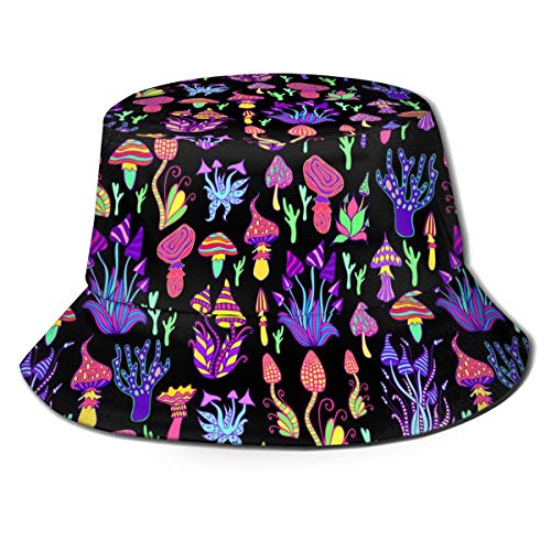 Psychedelic Rave Fisherman Cap