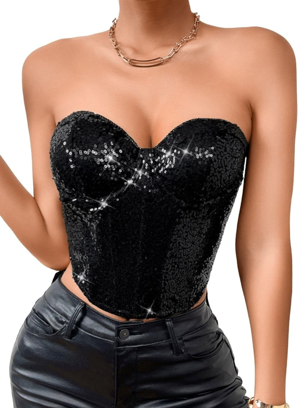 Sparkly Sequin Top