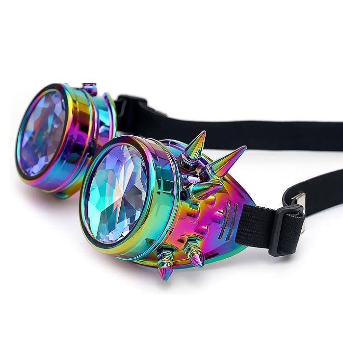 Steampunk Prism Kaleidoscope Goggles