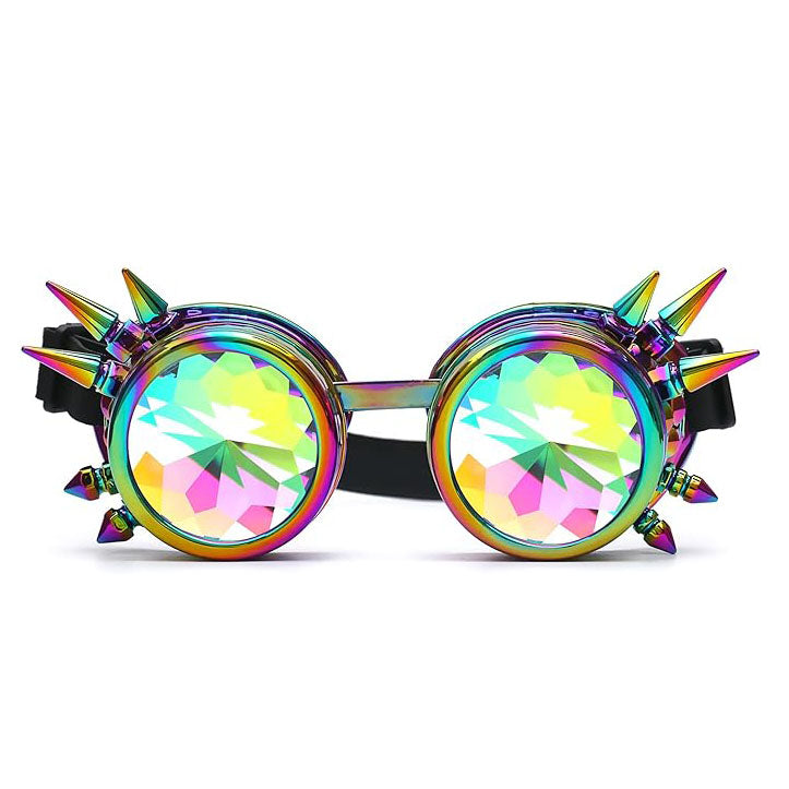 Steampunk Prism Kaleidoscope Goggles