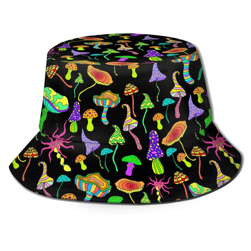 Psychedelic Rave Fisherman Cap