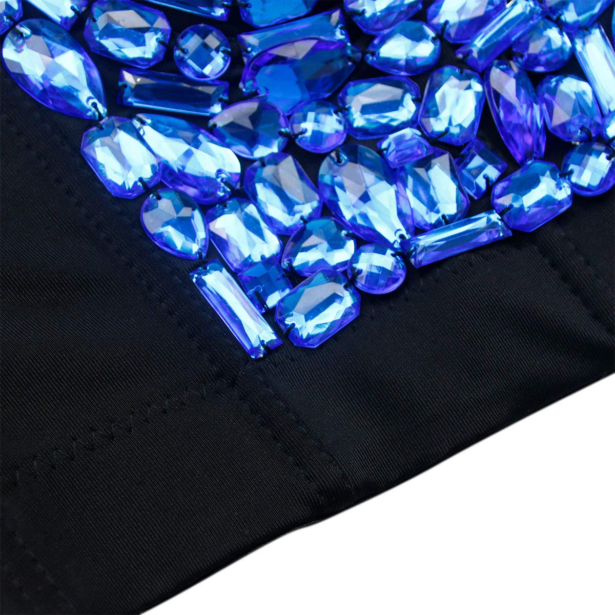 Rhinestone Crop Top