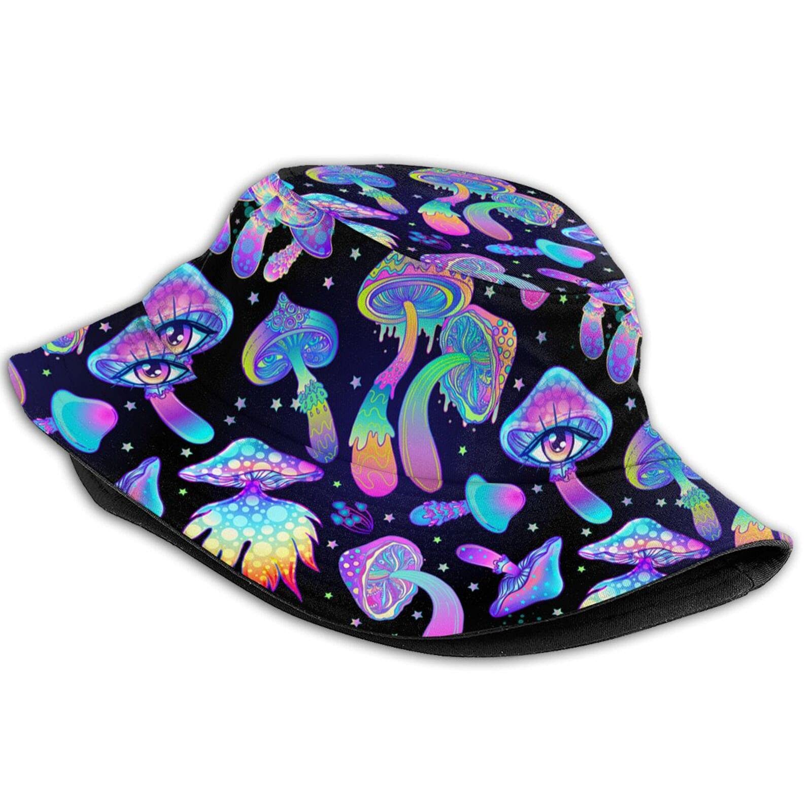 Psychedelic Rave Fisherman Cap