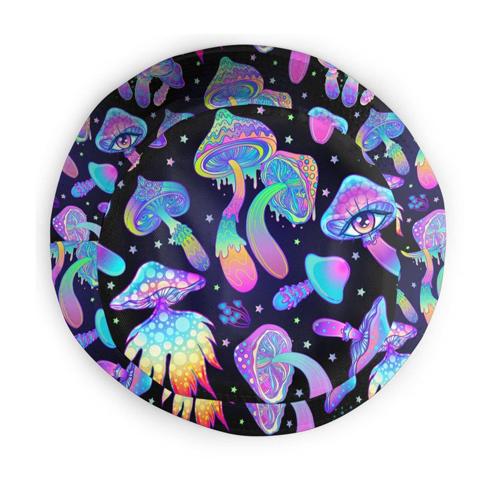 Psychedelic Rave Fisherman Cap