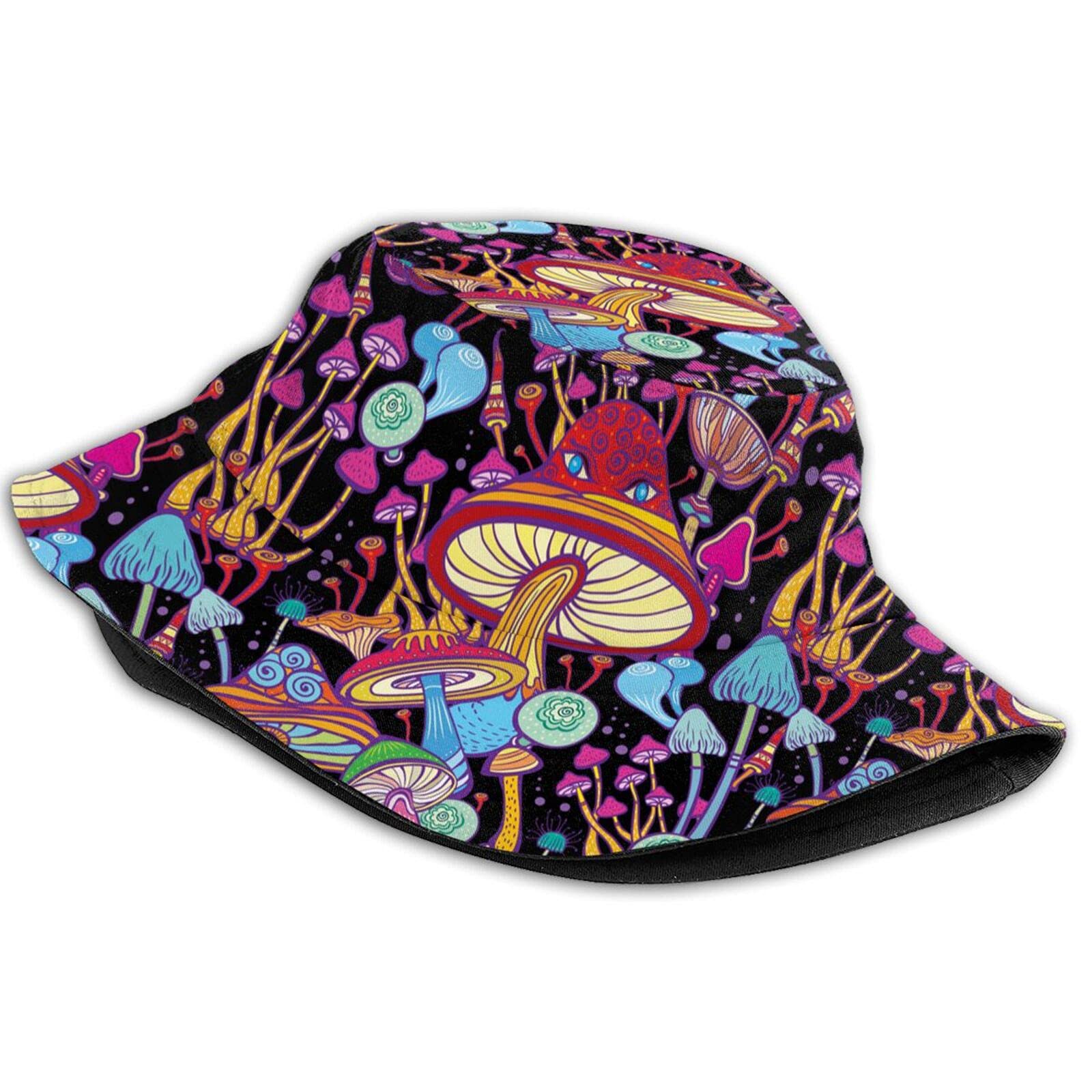 Psychedelic Rave Fisherman Cap