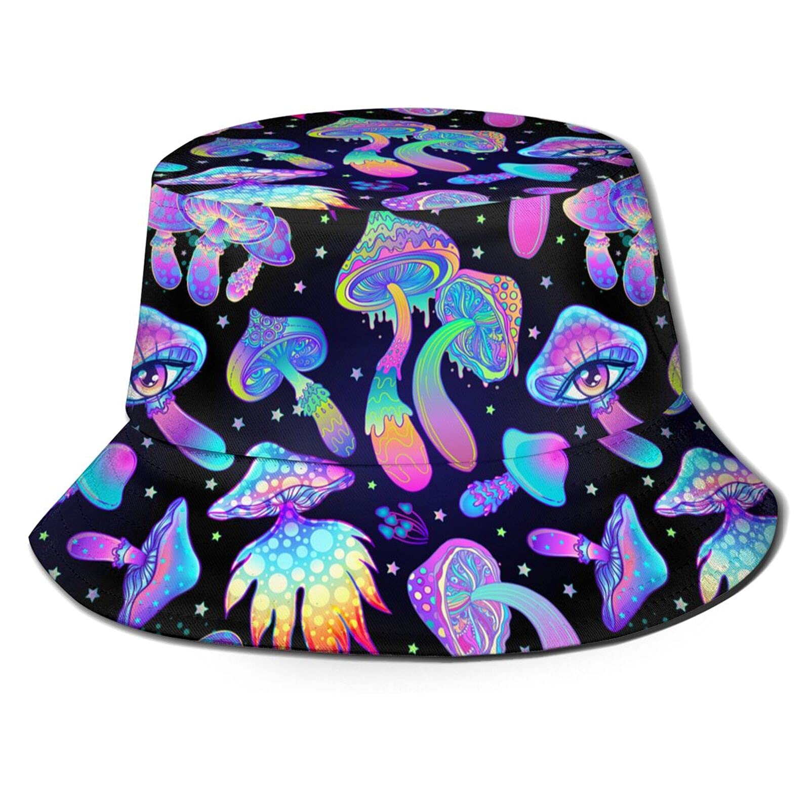 Psychedelic Rave Fisherman Cap