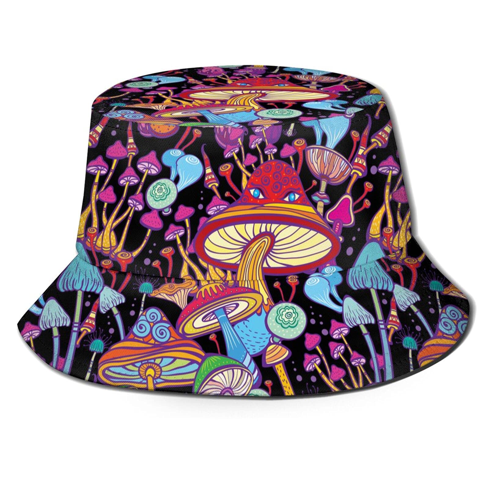 Psychedelic Rave Fisherman Cap