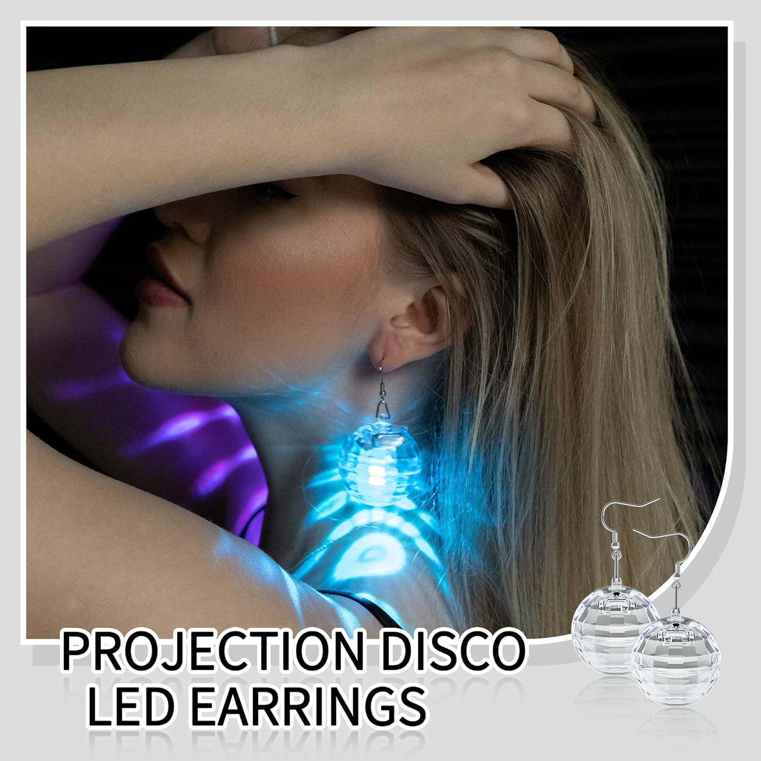 Rave RGB Ball Earrings