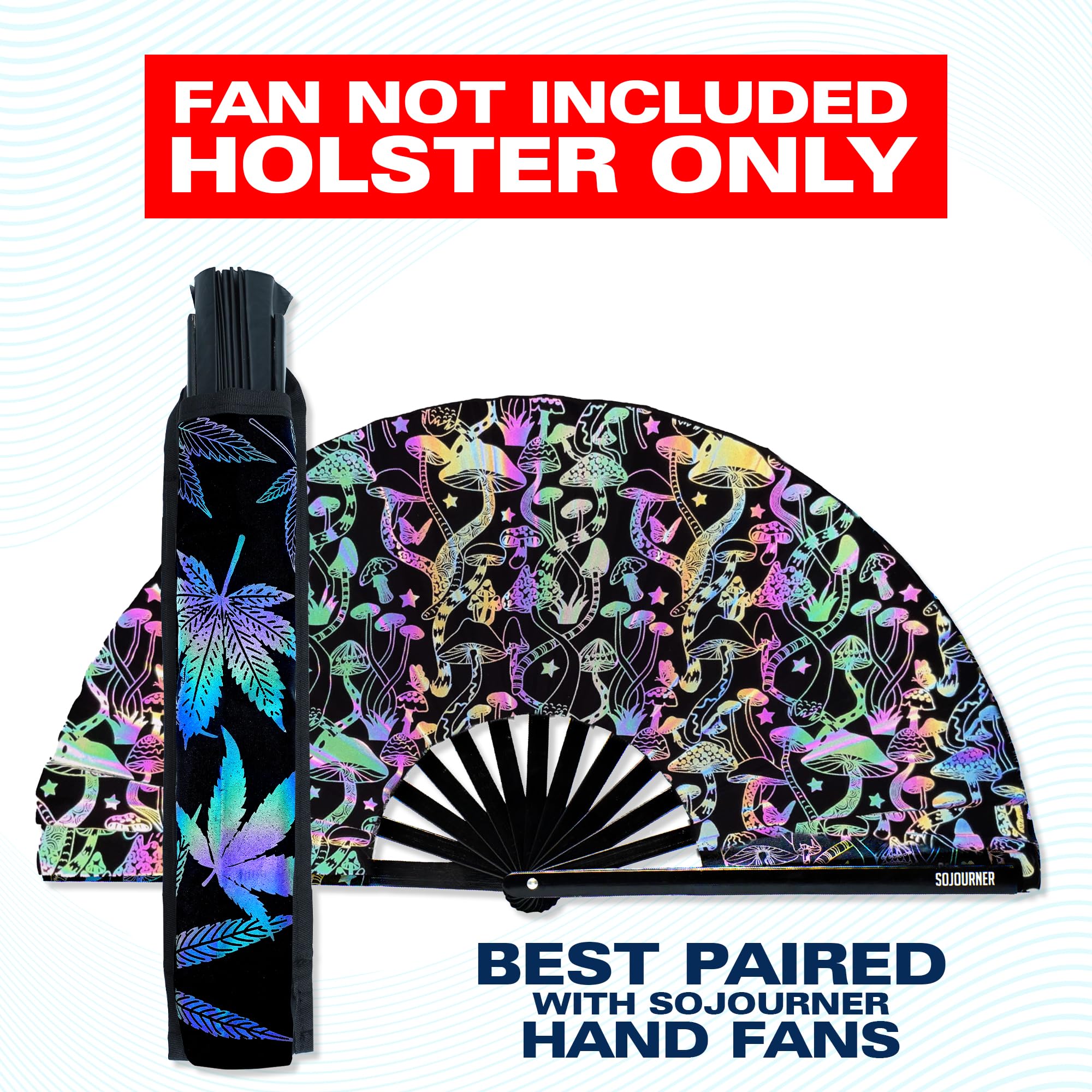 Rave Folding Fan Holster