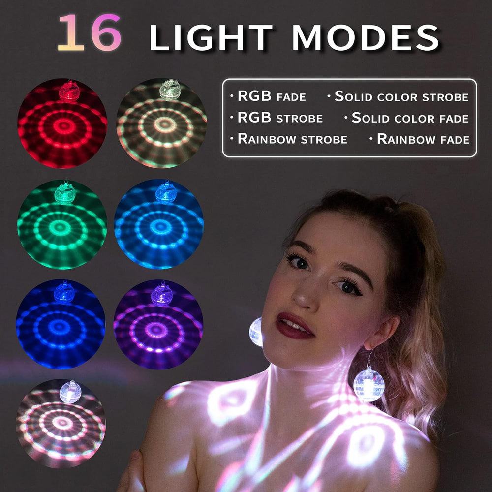 Rave RGB Ball Earrings