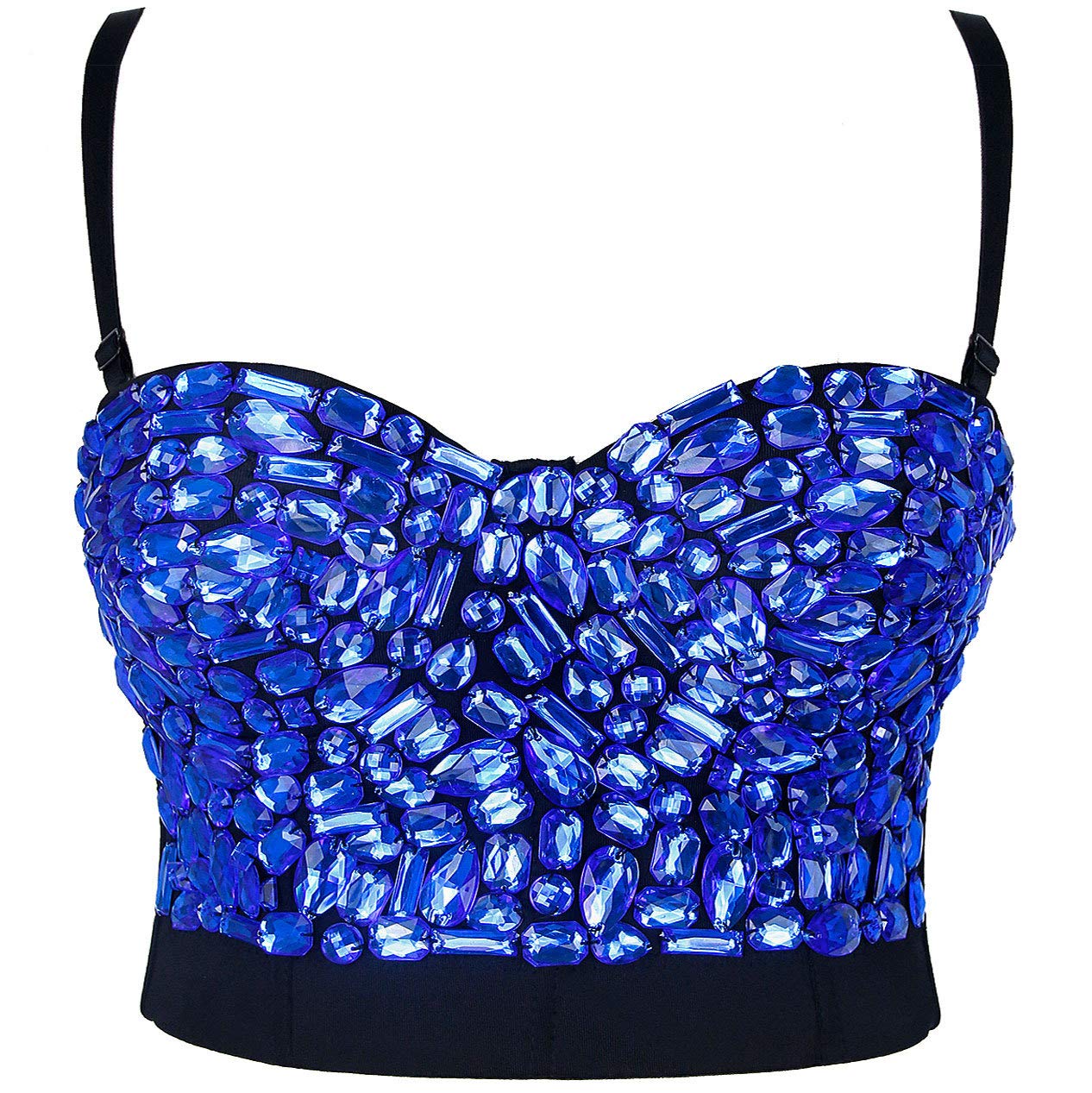 Rhinestone Crop Top