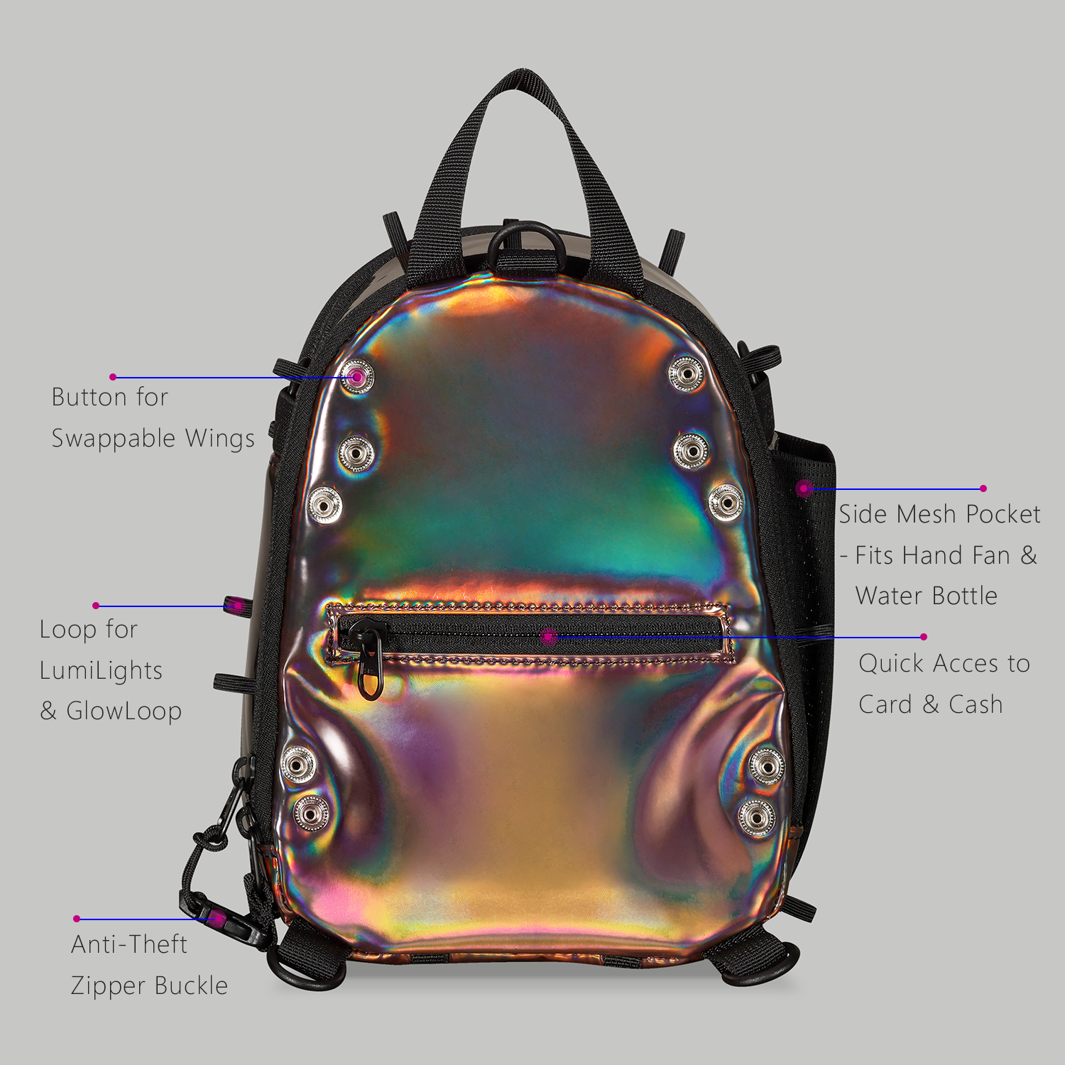 FLOWt Pack with Aura Reflector - Holo Mocha