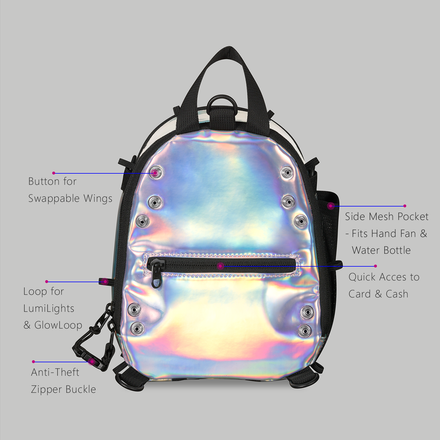 FLOWt Pack with Aura Reflector - Clear
