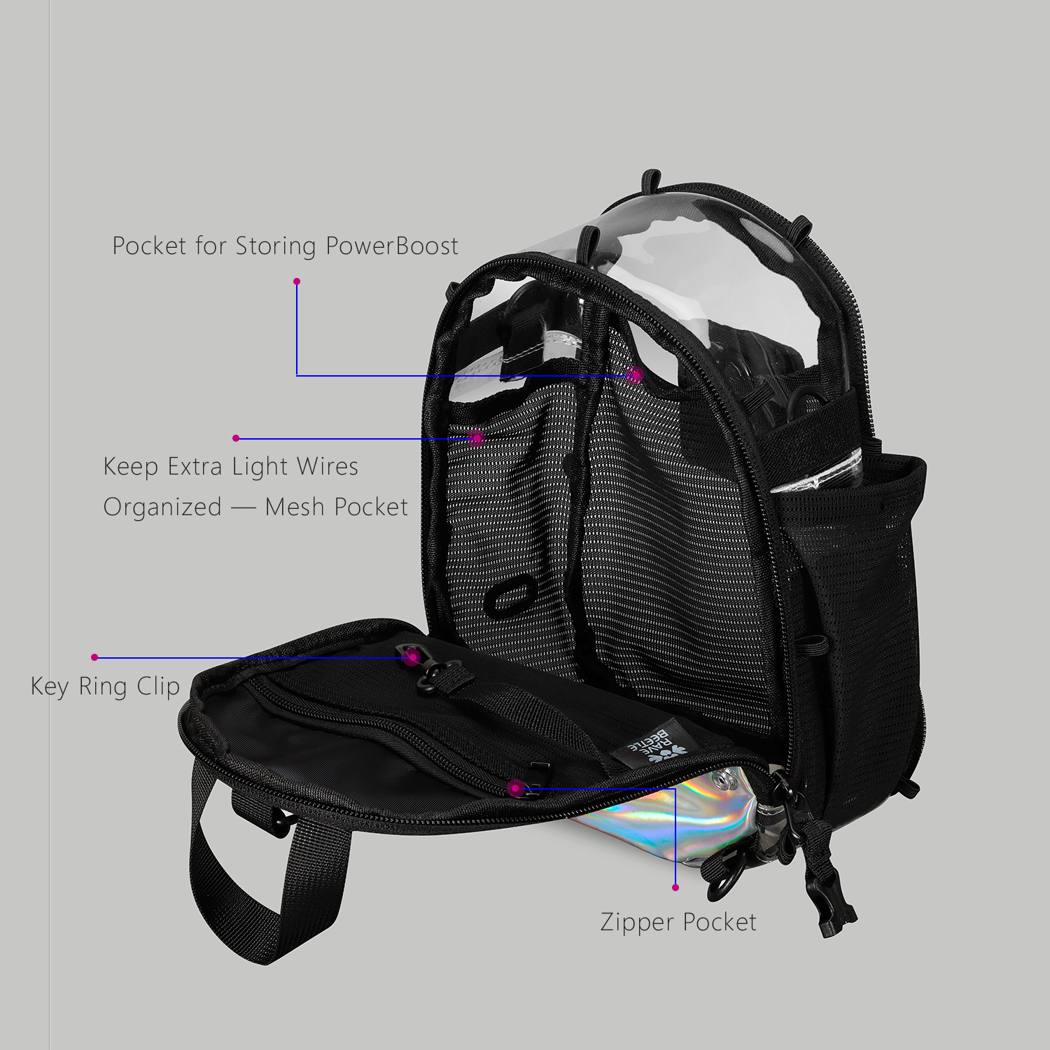 FLOWt Pack with Aura Reflector - Clear