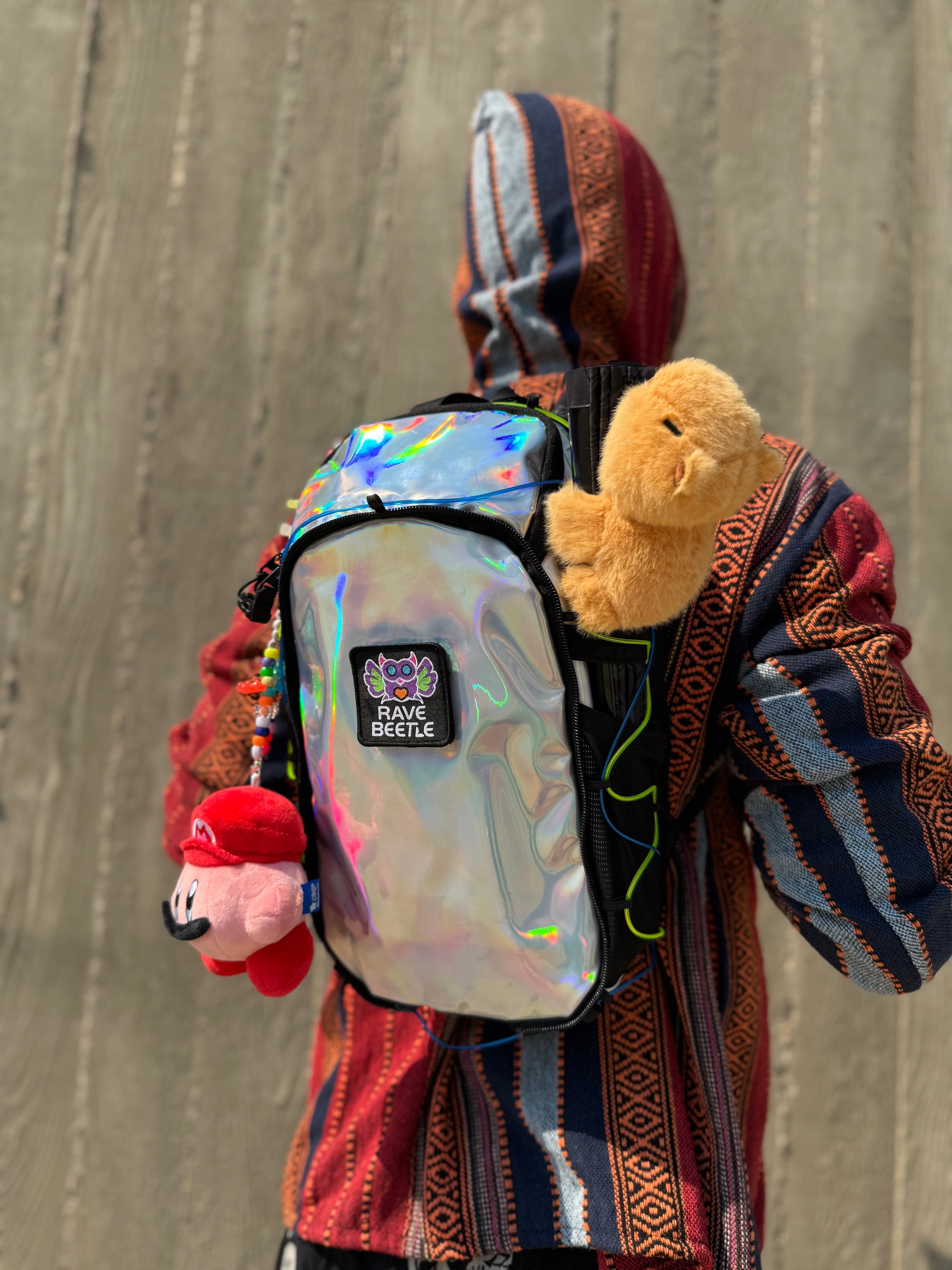 Elytra Hydration Pack 2.0 - Holographic Silver