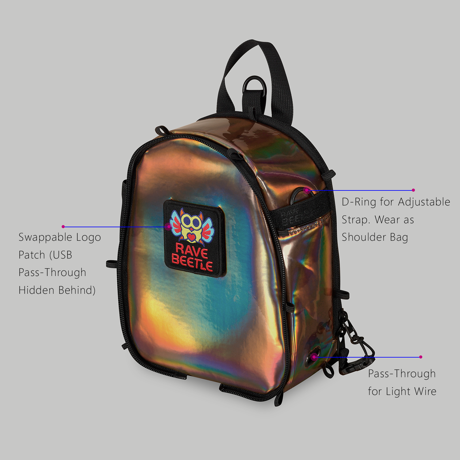 FLOWt Pack with Aura Reflector - Holo Mocha
