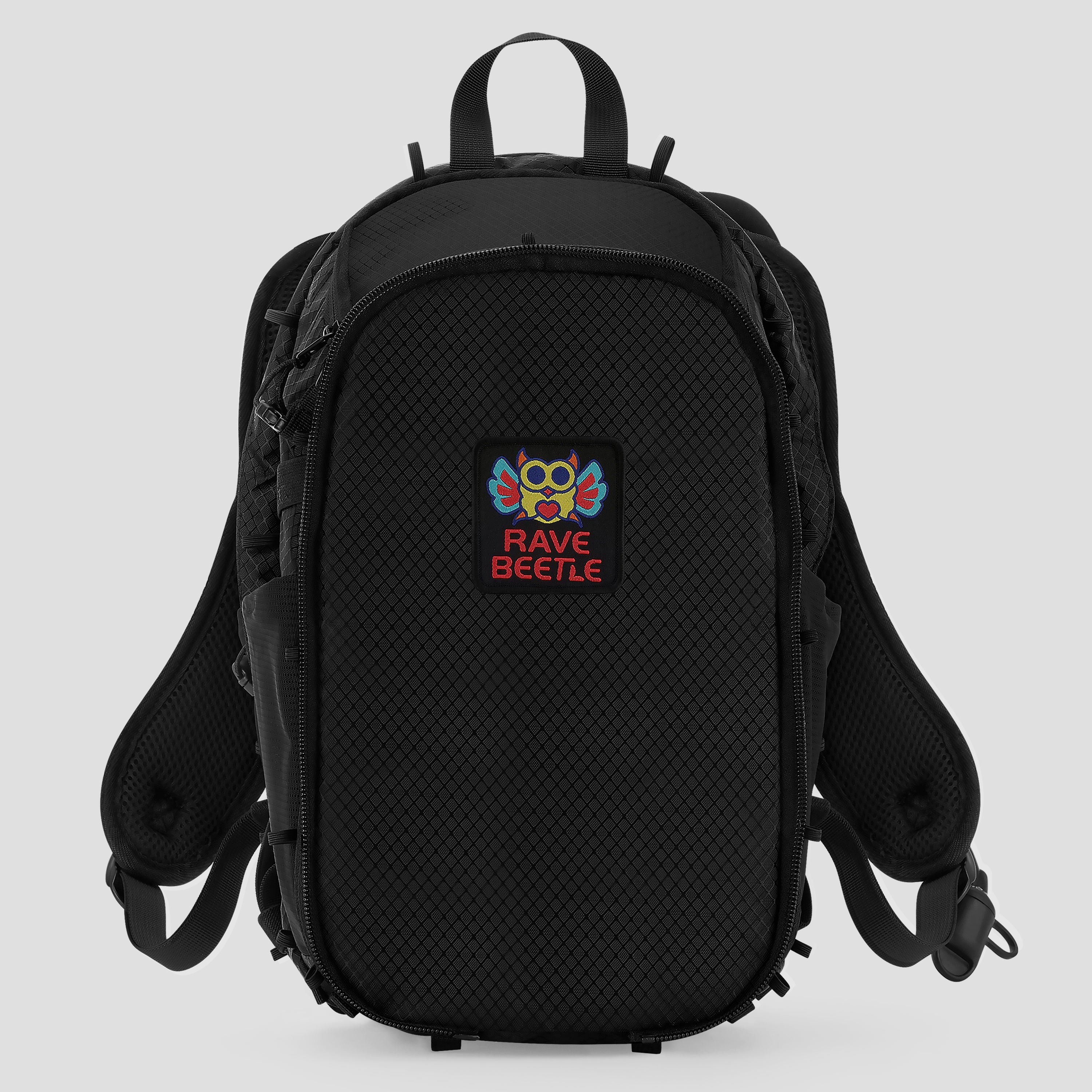 Elytra Hydration Pack 2.0 with Aura Reflector – Black