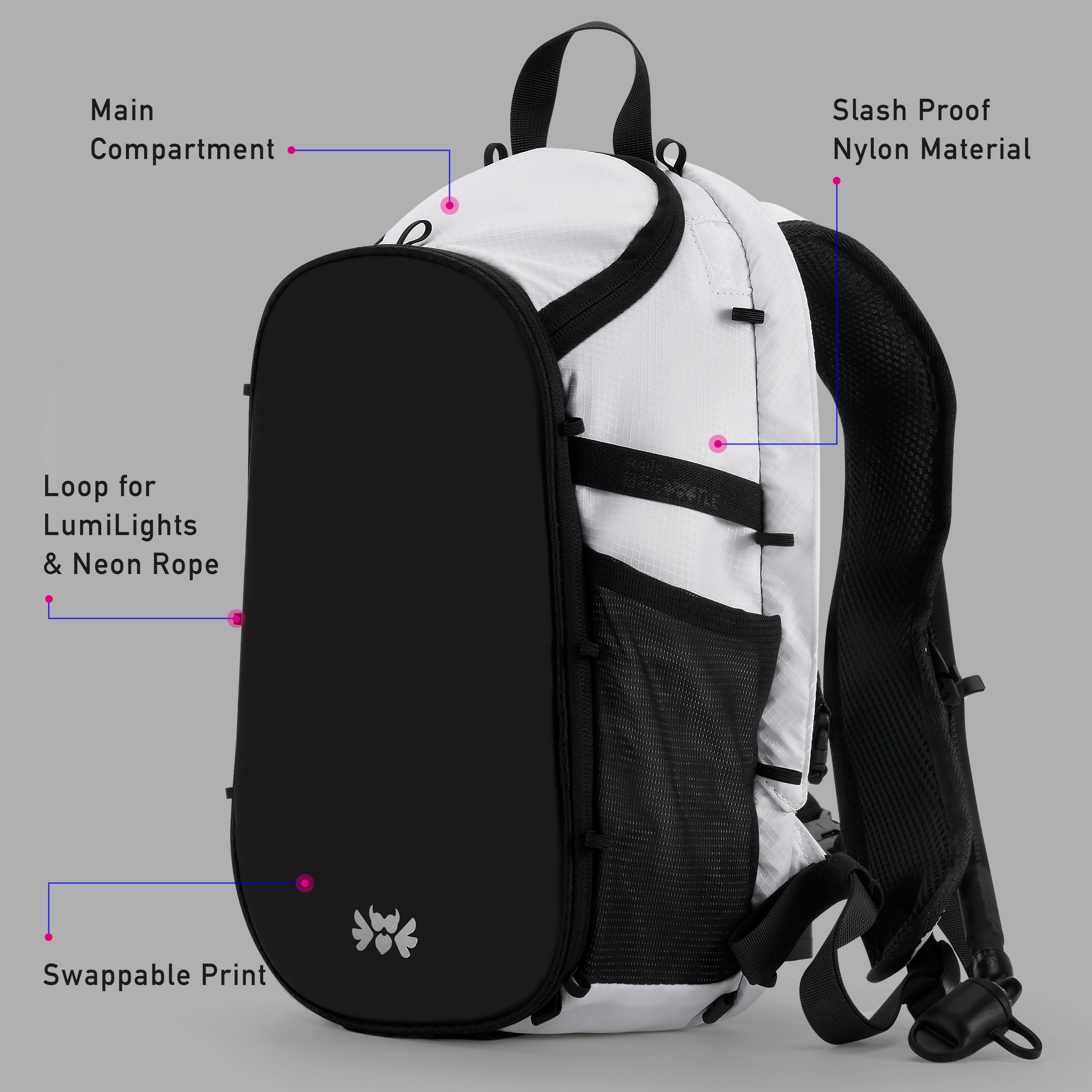 Elytra Hydration Pack 2.0 - White